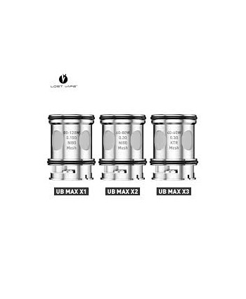 RESISTANCES UB MAX - LOSTVAPE