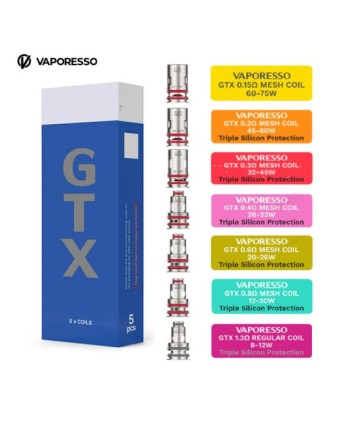 RÉSISTANCES GTX - VAPORESSO